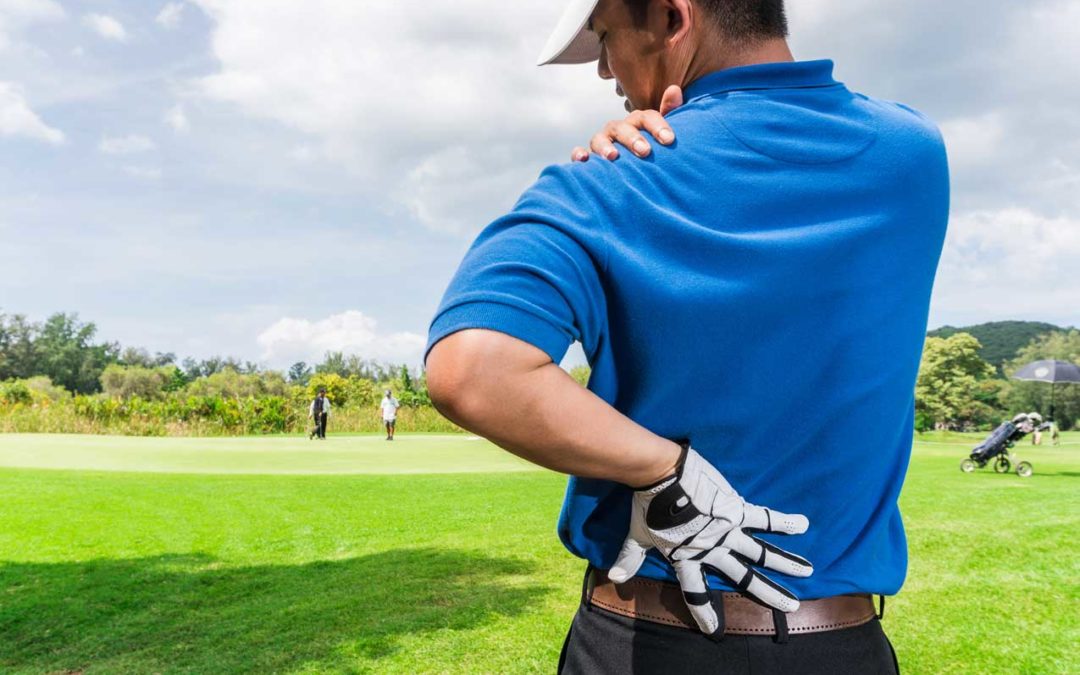 Les 5 douleurs les plus fréquentes chez les golfeurs