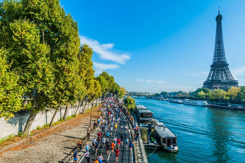 le 42ème Marathon de Paris s’est déroulé le 8 avril 2018